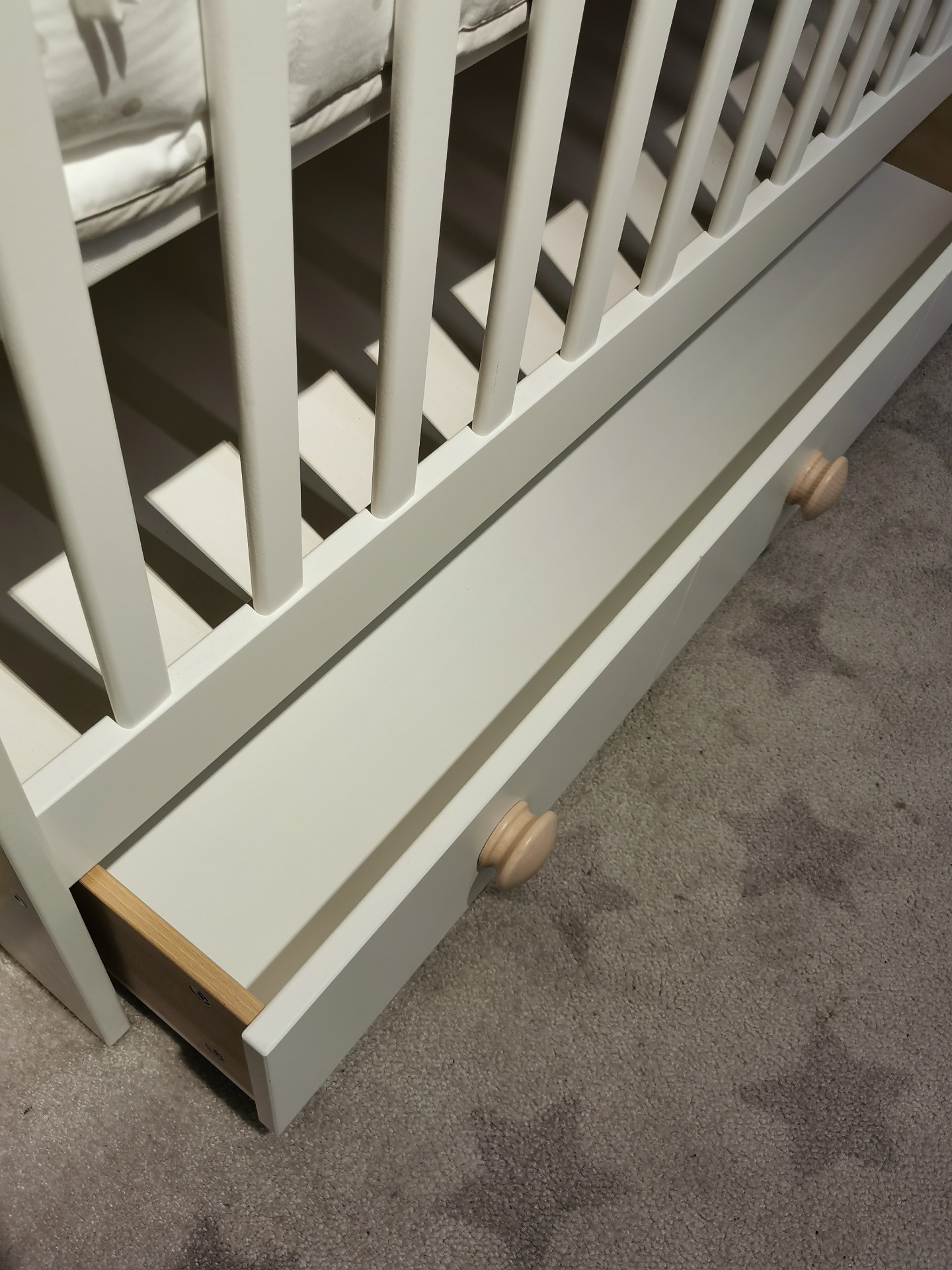 Gonatt Crib With Drawer IKEA